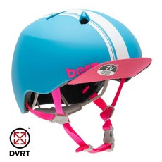 Bern 兒童自行車安全帽 NINA DVRT 2025新款 七色可選, 賽車藍,XS/S, 1個
