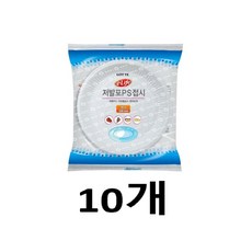 캠핑 여행 바비큐 음식 일회용 그릇 10개