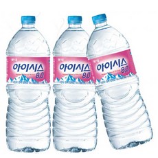 소맥산맥 지하 암반수 아이시스 생수 2리터 X 6병 3번들 18병 천연암반수, 2L, 18개