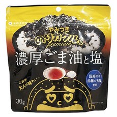 令人上癮的優質濃鬱芝麻油和鹽海苔拌飯料, 1包, 30g