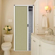 셀프 베란다 창고문 미닫이 백색 슬라이딩 접이식 욕실 도어 커피 컬러 완전 차광