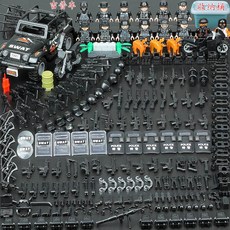 전쟁 피규어 모형 밀리터리 전투함 군인 군사 테마의 블록 미니피규어 특수부대 병사 도시 경찰관 그리고 남자아이들을 위한 다른 작은 인형들입니다. 마지막 부분은 장난감에 대한 장난스, [29] 플라잉 타이거 엘리트 플레이어 12명 방패 1
