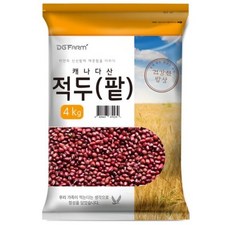 대구농산 캐나다산 적두 팥, 4kg, 5개