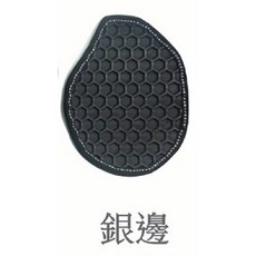 T.C車用品 適用豐田 2019-2023 橡膠汽車腳踏墊 加強護板 防水腳踏墊 無刺鼻橡膠味, 銀邊,駕駛座 / 單片