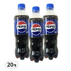 롯데칠성음료 펩시콜라 (업소용), 500ml, 20개
