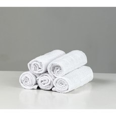 살랑테 업소용 다용도 면 물수건 15g 20g 행주 핸드타올 격자무늬 백색, 10개, 화이트15g