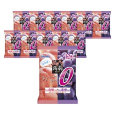 ORIHIRO Q彈零卡蒟蒻果凍 水蜜桃 & 巨峰葡萄口味 12入, 12個