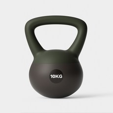 TANI 소프트 케틀벨 10KG, 1개, 올리브