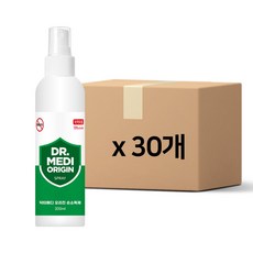 닥터메디 오리진 스프레이 손소독제 200mlx30개 에탄올70% 식약처인증 [BRY15956], 30개, 200ml