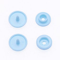 똑딱이 스냅단추 티단추 T3(10mm) T5(12mm) T8(14mm), 30세트, T5+SKY