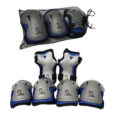 발로타 유아동용 무릎 + 손목 + 팔꿈치 보호대세트, 블루, 1세트