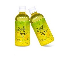 웰그린 스위트카페 레몬녹차, 340ml, 50개