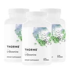 Thorne L-麩醯胺酸素食膠囊, 90顆, 3罐