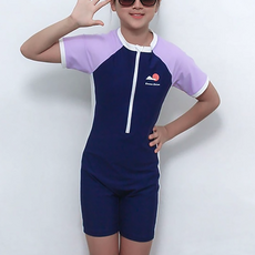 엠마클로이 여아 집업 강습 생존수영복 실내수영복 학교 세트