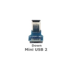 FFC Type-C 미니 마이크로 USB 확장 리본 케이블 90 FPV 슬림 플랫 소프트 유연한 FPC 충전 FPV 브러시리스 핸드 헬드 짐벌 모니터, [16] Mini 2, 1개