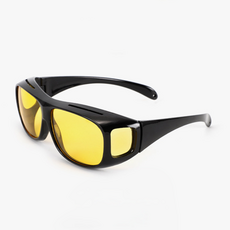 편광 선글라스 2종 (주간용 야간용) UV차단 안경위에 착용가능 썬글라스 (케이스 무료 증정)