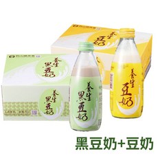 員山鄉農會 養生黑豆奶+杏仁奶 搭配組 (兩箱裝), 1個, 黑豆奶+豆奶