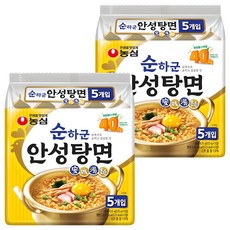 NONGSHIM 農心 安城湯麵 安城湯麵 溫和雞湯風味 125g, 10包