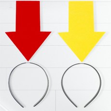 하영디자인 머리띠 역할놀이머리띠, 레드