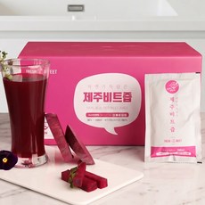 농부야부탁해 NFC착즙 제주 레드비트즙 100ml 30포, 1박스