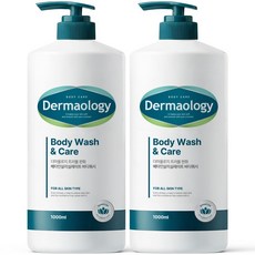 [여드름 완화 기능성] 1+1 더마올로지 베타인살리실레이트 등드름 대용량 바디워시 1L 퍼퓸 향기좋은 바디클렌져 바디샤워 남성 여성 남자 여자 향수바디워시 추천, 2개