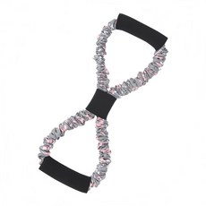 GGMJ 끊어지지않는 스트레칭 근력운동 탄력밴드, 16kg(그레이), 1개