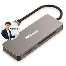 지금 필요한 카드리더기 98202 펠로우즈 3-in-1 카드 C타입 K31872EA, 본상품