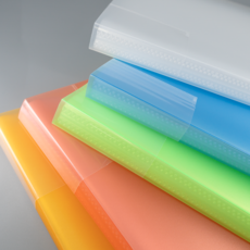 b5 40매 투명 클리어 화일 보관함 부동산 60매 서류 보관 정리 부동산 도큐먼트 파일, 레드, 레드, 1개