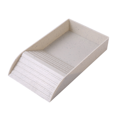 烏龜洗澡盆 防滑斜坡設計 寬敞空間 食品級ABS材質, 陸龜大水盆 大理石款, 1個