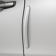 지오베르 흔적없는 자동차 실리콘 차량 문콕방지 차문콕 도어가드, 6개, 투명