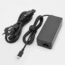 65W 최대 USB C 타입 휴대폰 노트북 충전기 전원 어댑터 (맥북 아수스 젠북 레노버 델 샤오미 에어 HP 소니, 02 With EU Plug