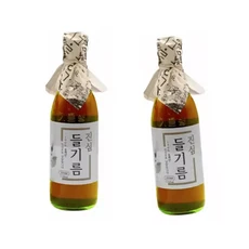 단 1회 착유 100 통들깨 진심들기름, 1개, 350ml