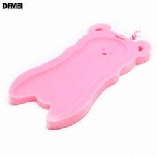 DFMEI 防滑嬰幼兒洗澡海綿墊 游泳館新生兒浴網兜浴架浴牀支架寶寶浴墊, 1個, 粉色