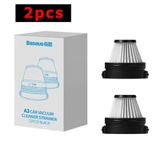 A3 15000Pa 자동차 진공 청소기용 Baseus 2PCS HEPA 나노 필터