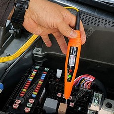 배선테스터기 자동차 검전기 디지털 전압 테스트 전원점검, 1개