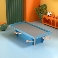 장난감 모래 테이블 상업용 어린이 놀이 플레이테이블, 182x105x55cm 블루 테이블 블록400개