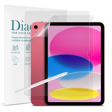 다이아큐브 아이패드 10세대 10.9 저반사 지문방지 블루라이트차단 액정보호필름 2P, 2매