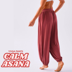 발리인미 캄아사나 요가 바지 하렘 팬츠