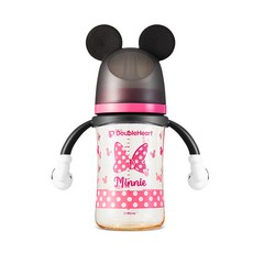 더블하트 디즈니 에디션 미니 젖병 240ml(핸들포함), 1박스, 240ml