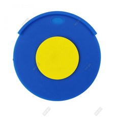 어쿠스틱 드럼 고무 패드 세트 뮤트 셀프 흡음 가정용, 블루 라운드 12인치 패드, 단일사이즈, 1개