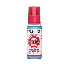 AK 快速壓克力顏料 AK17024 冰藍色 18ml, 1個