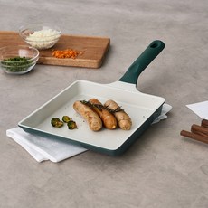 [모던하우스 충장점] 라포레 항균 세라믹코팅 인덕션겸용 계란말이팬 21x24CM CK0226006, 1개, 24cm