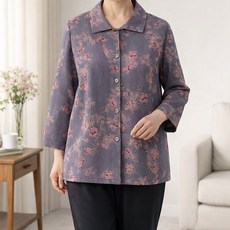 엘바리스 중년 할머니 70대 80대 플라워 상하세트