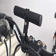 그니스토어 알루미늄 자전거 확장 핸들바 자전거핸들 내구성, 레드