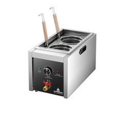 東日家電 營業用煮麵機 2/4/6孔電熱煮麵爐 關東煮機 麻辣燙湯粉餃子機 商用快速加熱 長效保溫, 便攜的, ZML-002/2孔