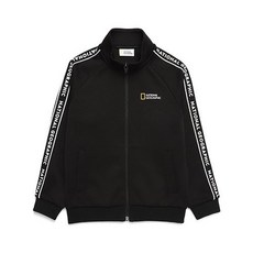 NATIONAL GEOGRAPHIC KIDS N211KFT930 키즈 테이프 트레이닝 풀집업 CARBON BLACK 5001209552 231469