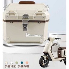알루미늄 리어백 탑박스 베이지 배달 오토바이 트렁크 리어, 1개, 카키 510P 35L