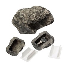 密碼鎖鑰匙盒 鑰匙收納盒 小型保險箱 防盜鑰 AAA6903, 藏物造景石, 1個