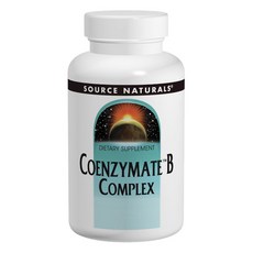 SOURCE NATURALS 輔酶B複合維生素膠囊, 薄荷, 1罐, 120顆