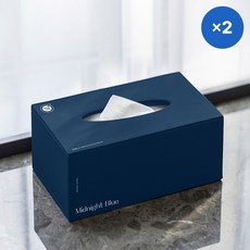 깨끗한나라 딥무드 미드나잇 네이비 미용티슈 300매 X 3입 1+1팩